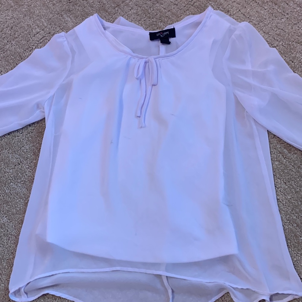 Girls White blouse